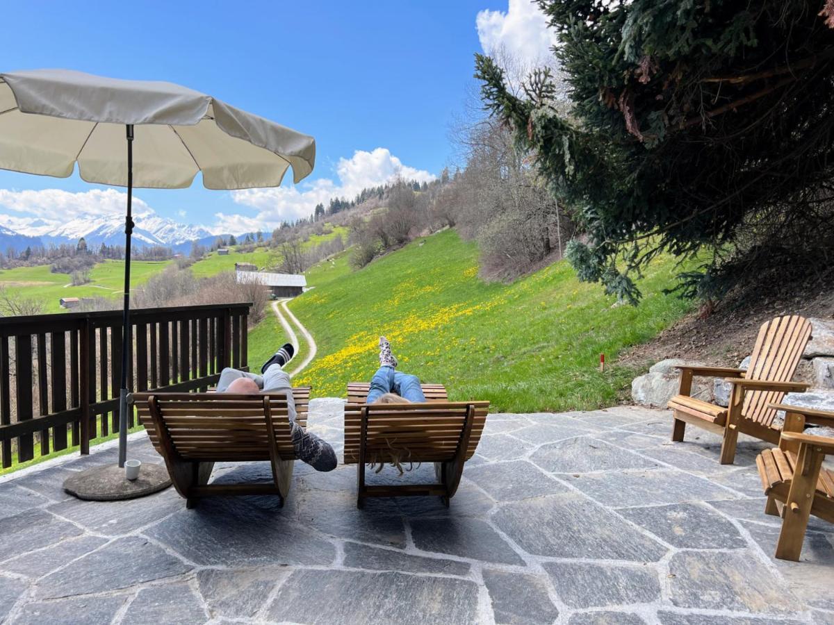 Villa Casa Campanula Laax Exterior foto